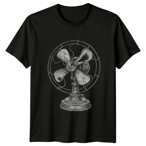 Vintage electric fan shirt - vintage, t-shirt