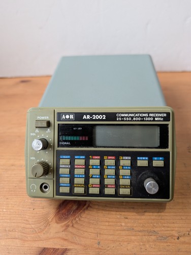 Aor 2002 wideband - wideband, receiver