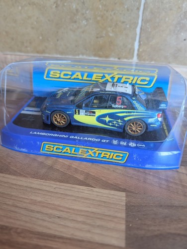 Scalextric solberg subaru - scalextric,