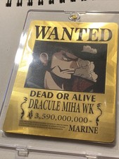 WANTED Dracule Mihawk One