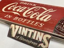 Coca Cola: Thick Wooden Signs