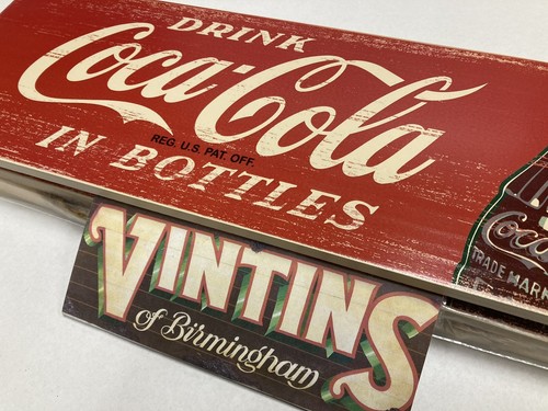 Coca cola thick - thick, wooden