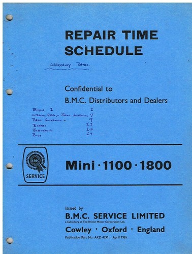 Bmc mini mk1 - 1800, landcrab