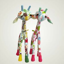 Gemini giraffe soft toy sewing pattern by pcbangles.   18" inches tall  (45cm)