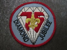 Diamond Jubilee 75 Cloth Patch