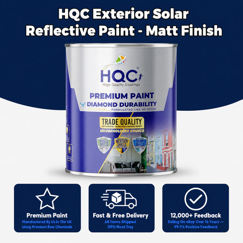 Solar reflective paint 25ml - reflective,