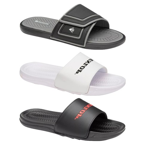 Dunlop mens sliders - flip, flops