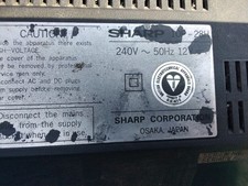 Portable TV RADIO CASSETTE Player