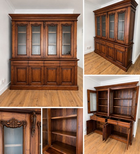 Wood glass brown display - wood,