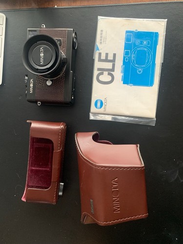 Minolta cle set - cle, leather
