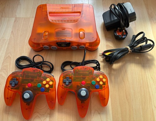 Nintendo n64 fire - n64, orange