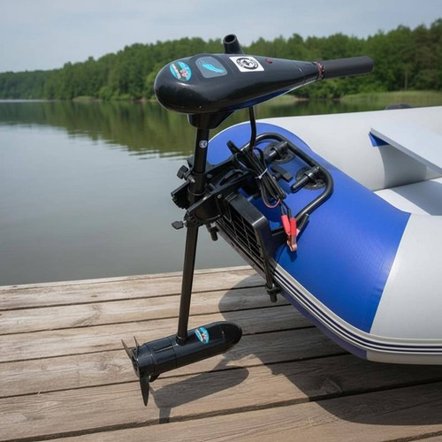 Inflatable boat motor bracket - inflatable,