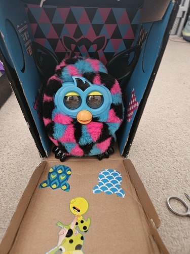 Furby boom pink blue - &, black
