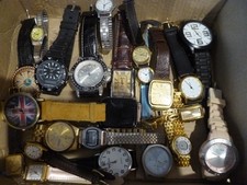 job lot of broken watches watch fronts  All for spares repairs steampunk