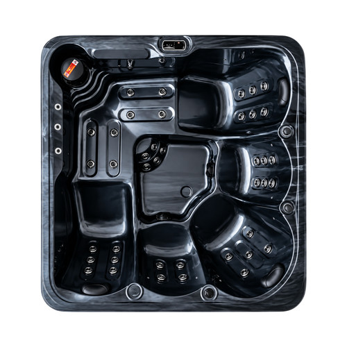 Person hot tub monaco black - tub,