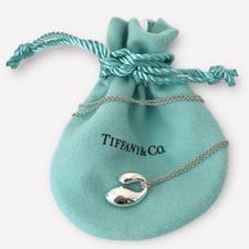 Authentic Tiffany & Co Necklace -Vintage Elsa Peretti Double Teardrop Pendant