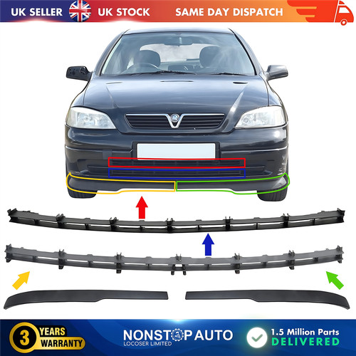 Front bumper grille - bumper,