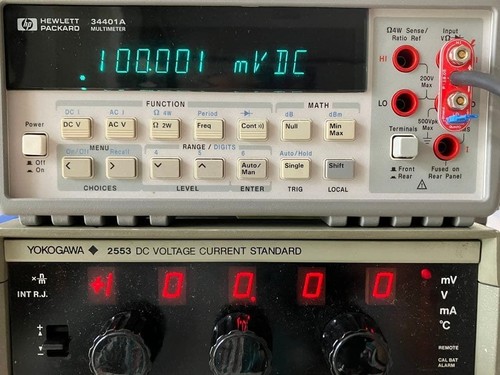 Yokogawa 2553 voltage - dc,