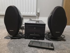 SONY CMT-C5 Minidisc CD stereo Hi Fi Remote Retro Lifestyle Hifi