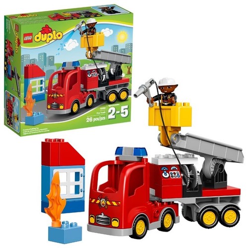 Euc complete lego duplo fire - euc,