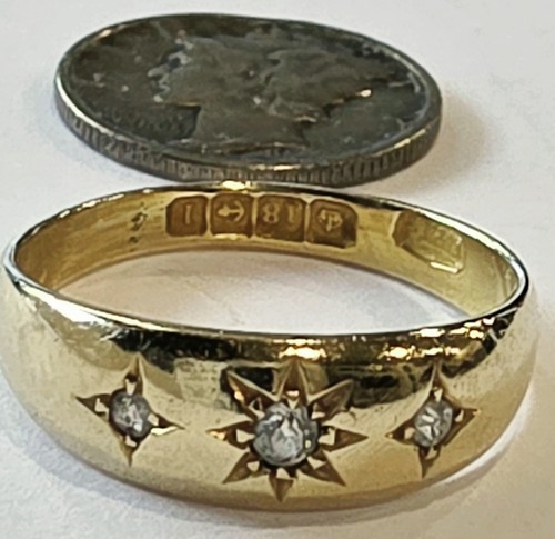 Fine antique 18k gold - antique,