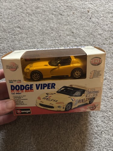 Burago dodge viper - dodge,