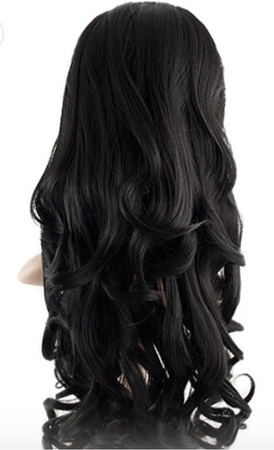 Synthetic half head wig - synthetic,
