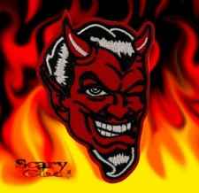 New Devil Grinning Smile Wink