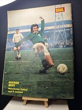 George Best Autographed Magazine 