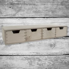 Four Drawers Horizontal Plain