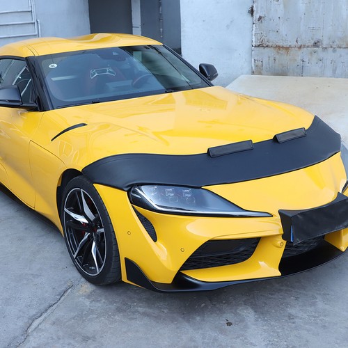 Leather car bonnet hood - car, bra