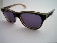 DIESEL SUNGLASSES DENIM EYE DL0111 47V BROWN DENIM UNISEX BNWT ITALY #DENIMEYE