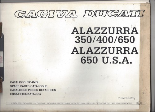 Cagiva ducati alazzurra - cagiva,