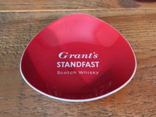 Grants Standfast Scotch Whisky Vintage Burleigh Ware Ceramic Ash Tray Bowl