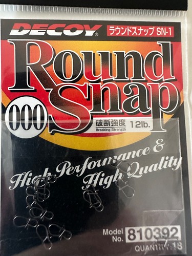 Decoy round snap size - decoy,