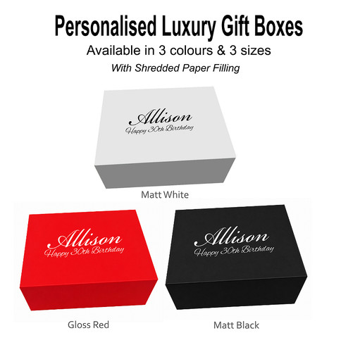 Personalised luxury birthday - luxury,