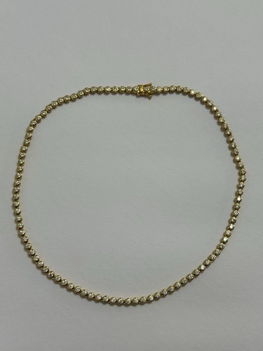 Missoma tennis round necklace - round,
