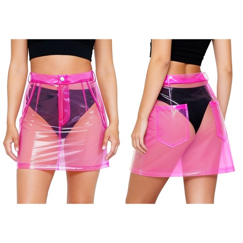 Women clear plastic - women, pvc