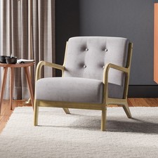 Solid Wood Armchair Single