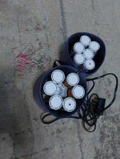 Nicky Clarke Heated Rollers x 12 Frizz Control With 12 Pins Compact Travel Case