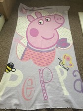Peppa Pig Fleece Blanket Bed Throw