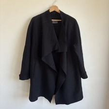 Oska black boiled wool jacket - oska,