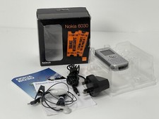 Nokia 6030 (ORANGE Network) Silver Mobile Phone Boxed Orange Wednesdays