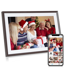 WiFi Digital Photo Frame 10.1 inch 1080P HD Touch Screen App 32GB Send Blessings