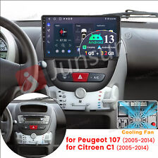 For Toyota Aygo Citroen C1 Peugeot 107 Car Stereo Radio Android 13 GPS CarPlay 
