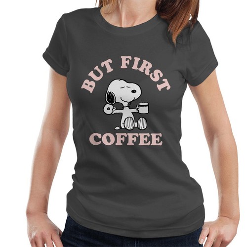 Peanuts but first coffee - but,