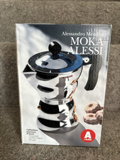 Alessi AAM33/6 Moka A di Alessi Espresso Coffee Maker Six Cup - New in Box