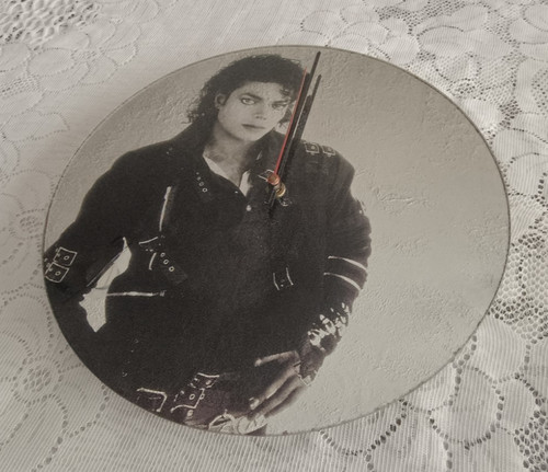 Michael jackson mirror clock - michael,