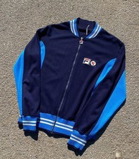 Fila BJ Borg MK1 Tracksuit Top Bjorn Borg Jacket Vintage Rare Retro 80s Casuals