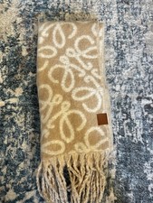 Beige And Apricot Loewe Mohair